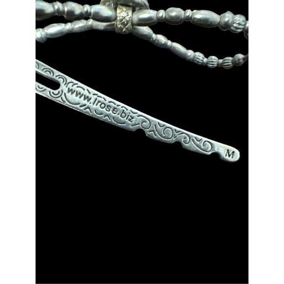 Vintage Silver multi use hair clip you can Google www.irose.biz gose MRSP: $65-7 - Picture 6 of 6